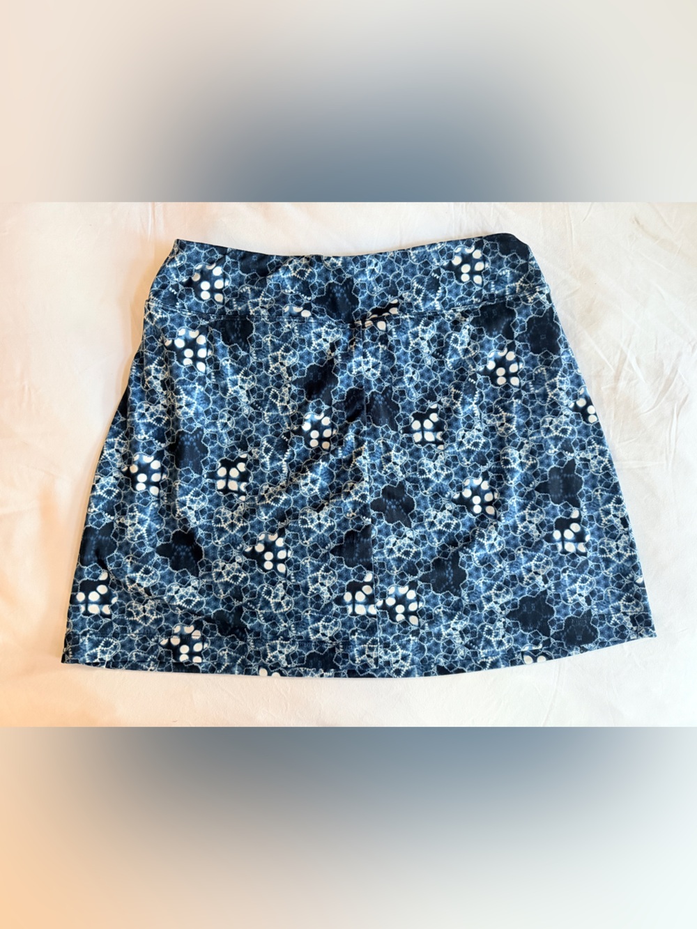 Title Nine Dream Swing Skort in batik blue. size Small. - Picture 3 of 10